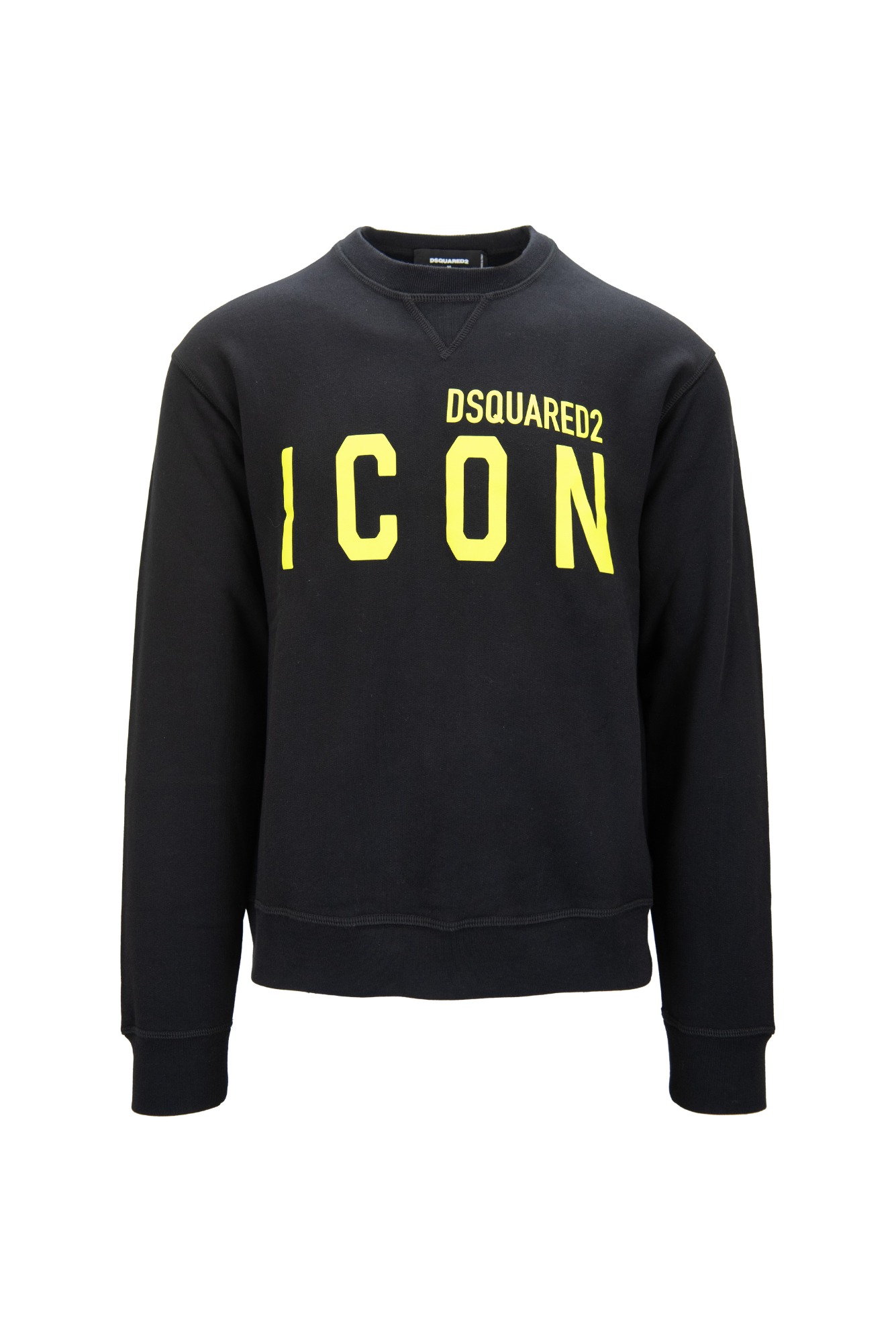 Felpa Uomo Dsquared2 icon r/n s79gu0101 968 sweatshirt Nero