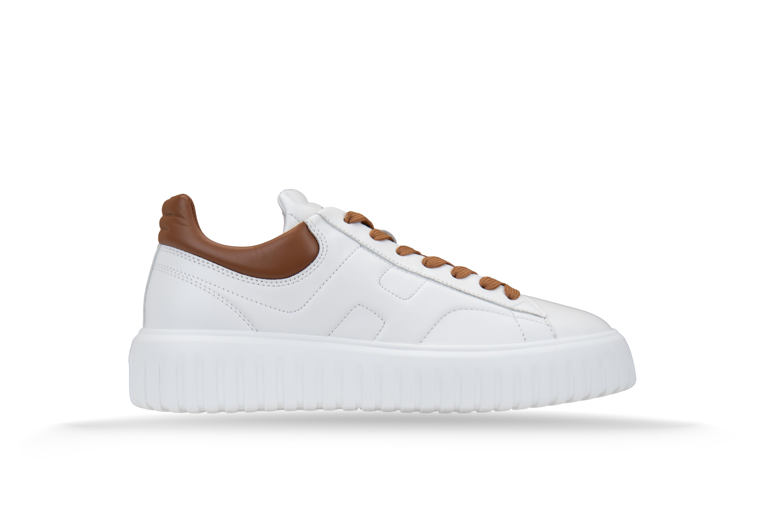 Sneakers Donna Hogan h-stripes hxw6450fc60 0446 sneakers Bianco, Marrone