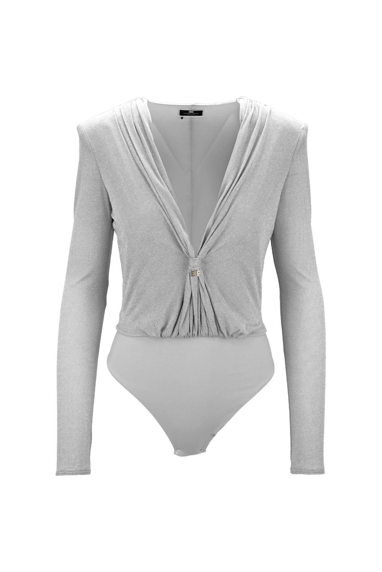Body Donna Elisabetta franchi bo01542e2 900 body Argento