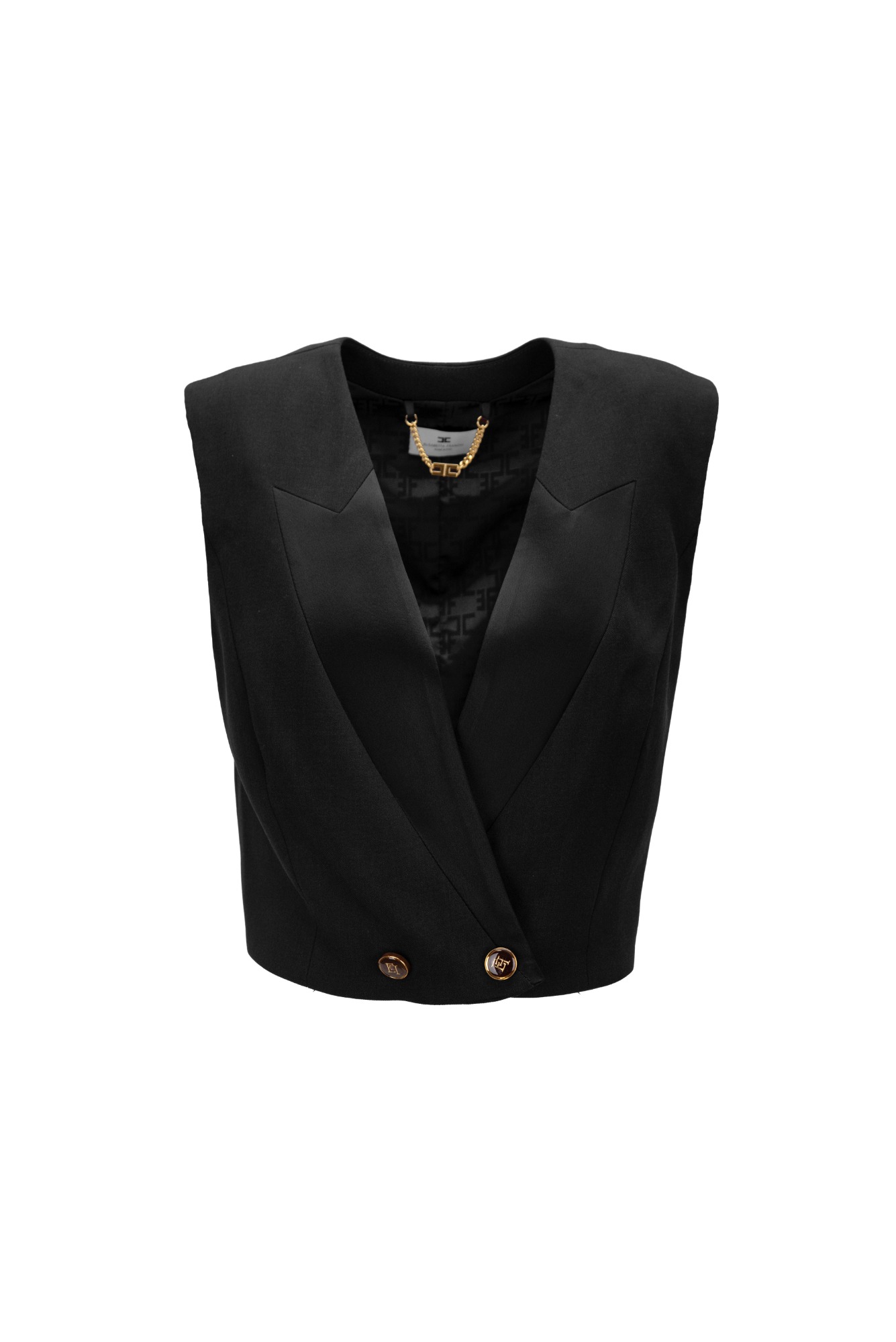 ELISABETTA FRANCHI GL0025 56E2 EA4 Gilet  