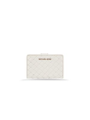 MICHAEL KORS Jet Set Travel 35R6GTVF6Y Cream Wallet