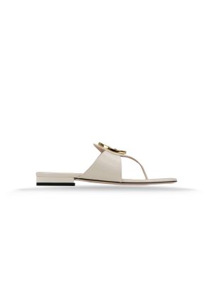 GUCCI Malaga 739048 9022 Flat Sandals