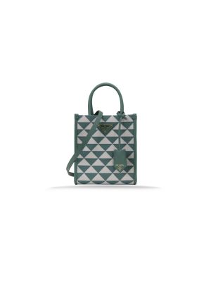 PRADA Jacquard 1BA355 F03LQ Shoulder Bag