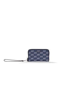 MICHAEL KORS Jet Set Travel 35S6GTVE3J Denim Wallet