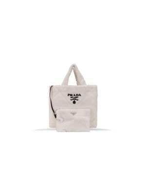 PRADA Shearling 1BG427 F0964 HandBag