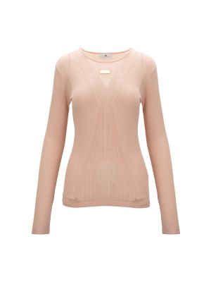ELISABETTA FRANCHI MK72W61E2 V260 Nude Sweater