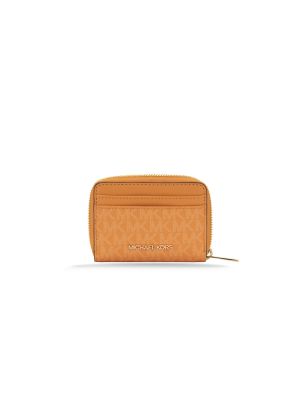 MICHAEL KORS Jet Set Travel 35S3GTVZ5V Orange Wallet