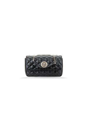 VERSACE MD Quilted Lamb 1013353 1B00P Shoulder Bag