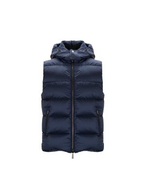 MOORER Fire Light Denim Gilet