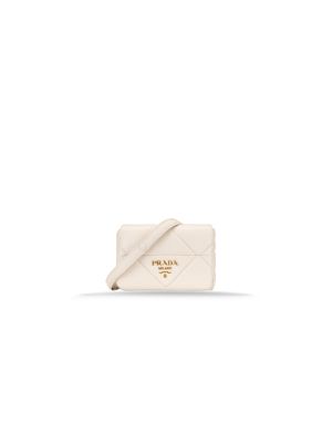 PRADA Nappa Patchwork 1BD292 F0009 Shoulder Bag 