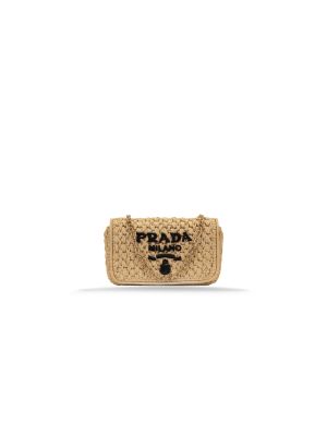 PRADA Crochet 1BF135 F0I55 Shoulder Bag