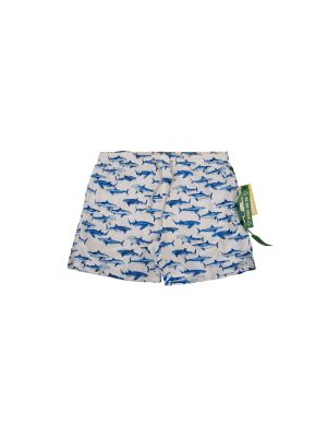 MC2 SAINT BARTH Shark Sention 01 Swim Shorts