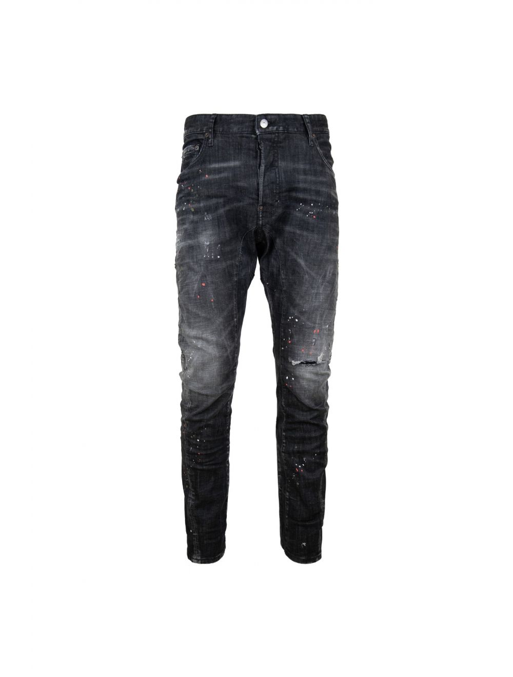 Black Farfetch Dsquared Tidy Biker Jeans Black Dsquared2 16cm