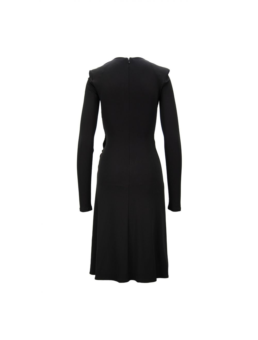 ELISABETTA FRANCHI ブラックロングコート ELISABETTA FRANCHI(エリザベッタ フランキ) コート(レディース