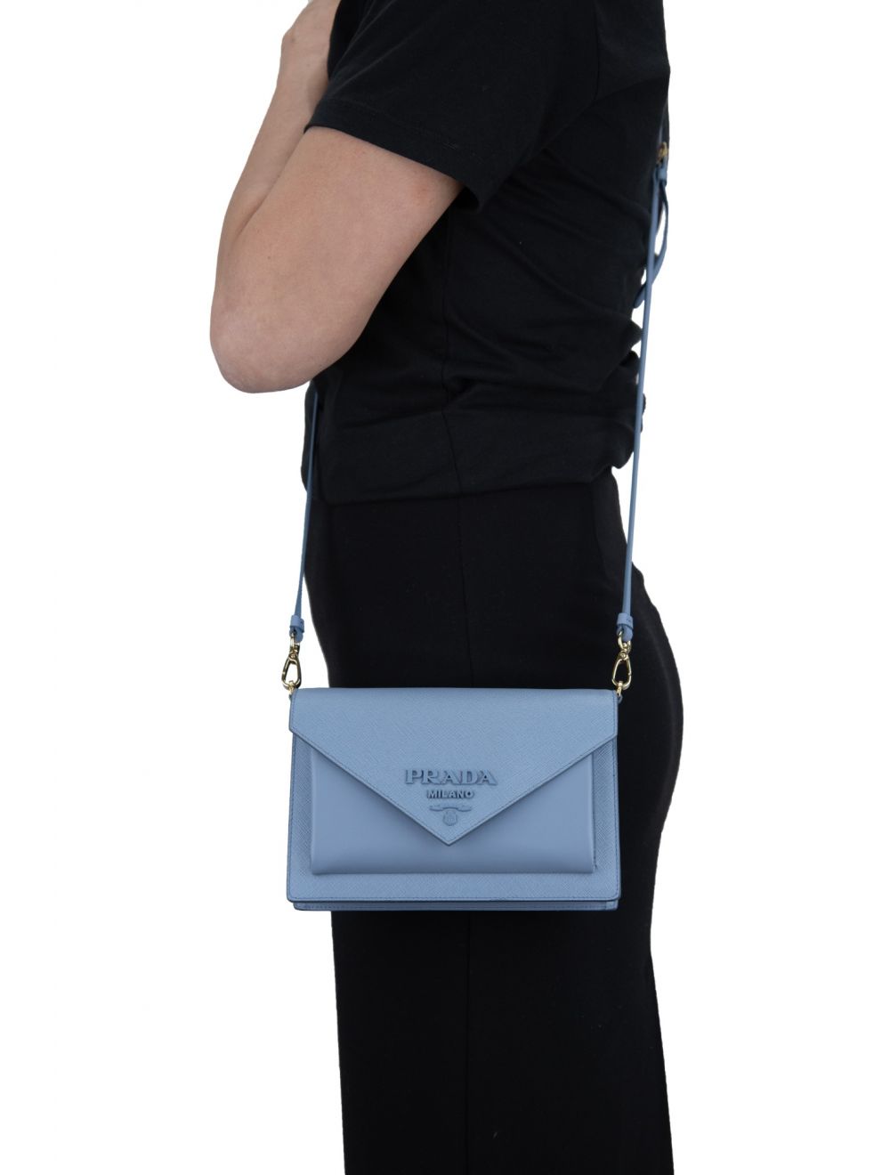 Saffiano Prada Shoulder Bag 2020 PRADA 1BP020 F0637