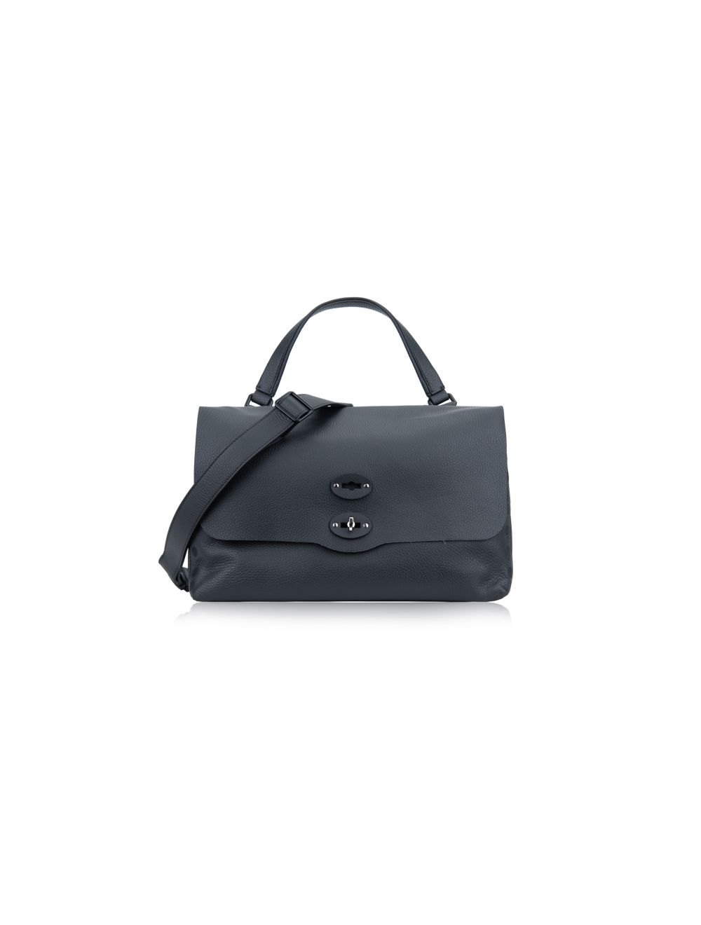 ハンドバッグ ZANELLATO Woman Handbag Black 0680900660000MEDIUM Z0001 ZANELLATO Postina Pura 2.0 Luxethic M Z0001 Shoulder Bag