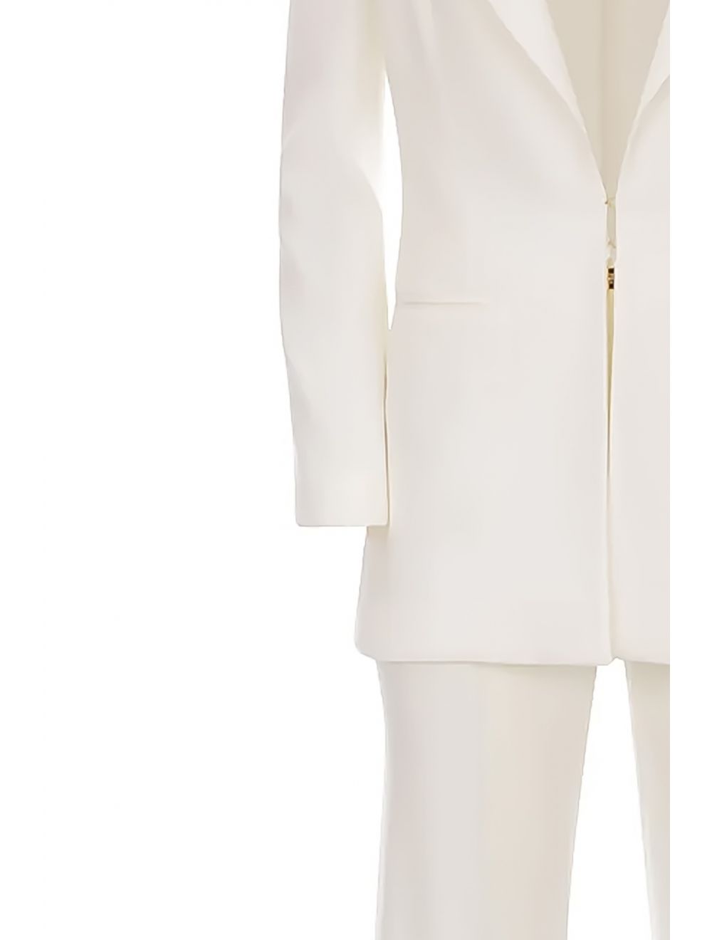 アウターその他 ELISABETTA FRANCHI Woman Suit Ivory TP002 360 ELISABETTA FRANCHI TP00141E2 360 Complete suits