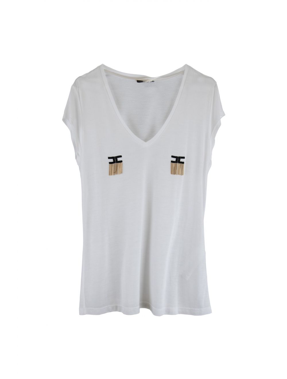Tシャツ・カットソー ELISABETTA FRANCHI Viscose shirt CLOTHING T-SHIRT ELISABETTA FRANCHI MA03451E2270